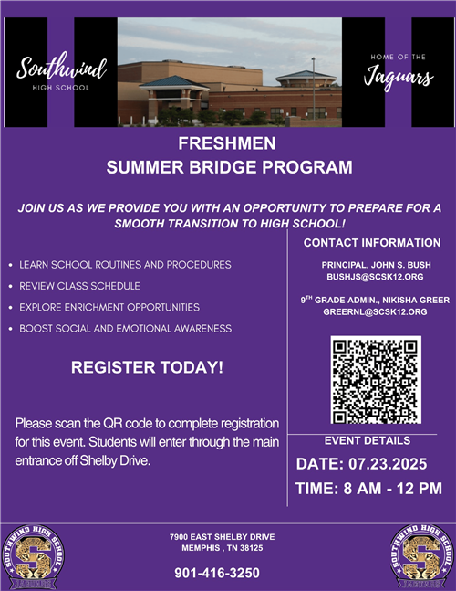 Summer Bridge Orientation